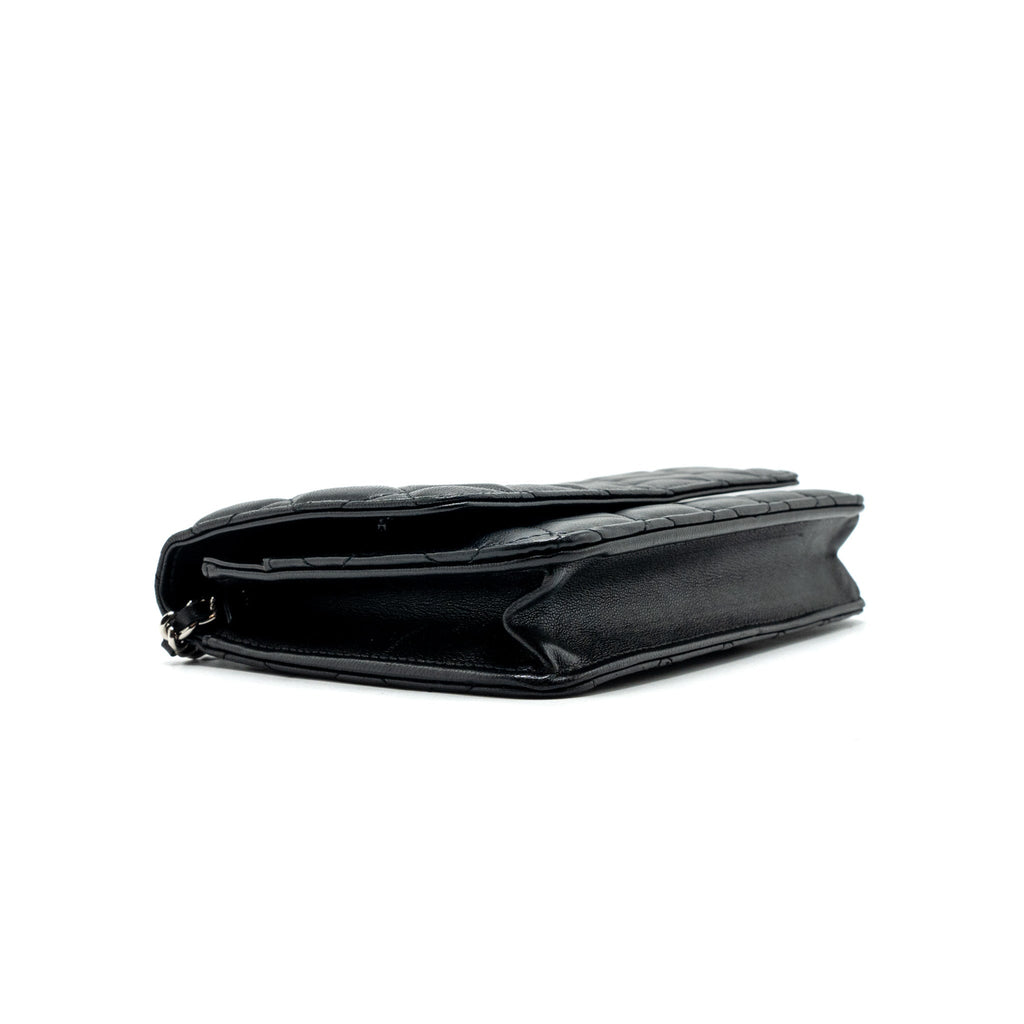 Chanel Classic Wallet on Chain Lambskin Black