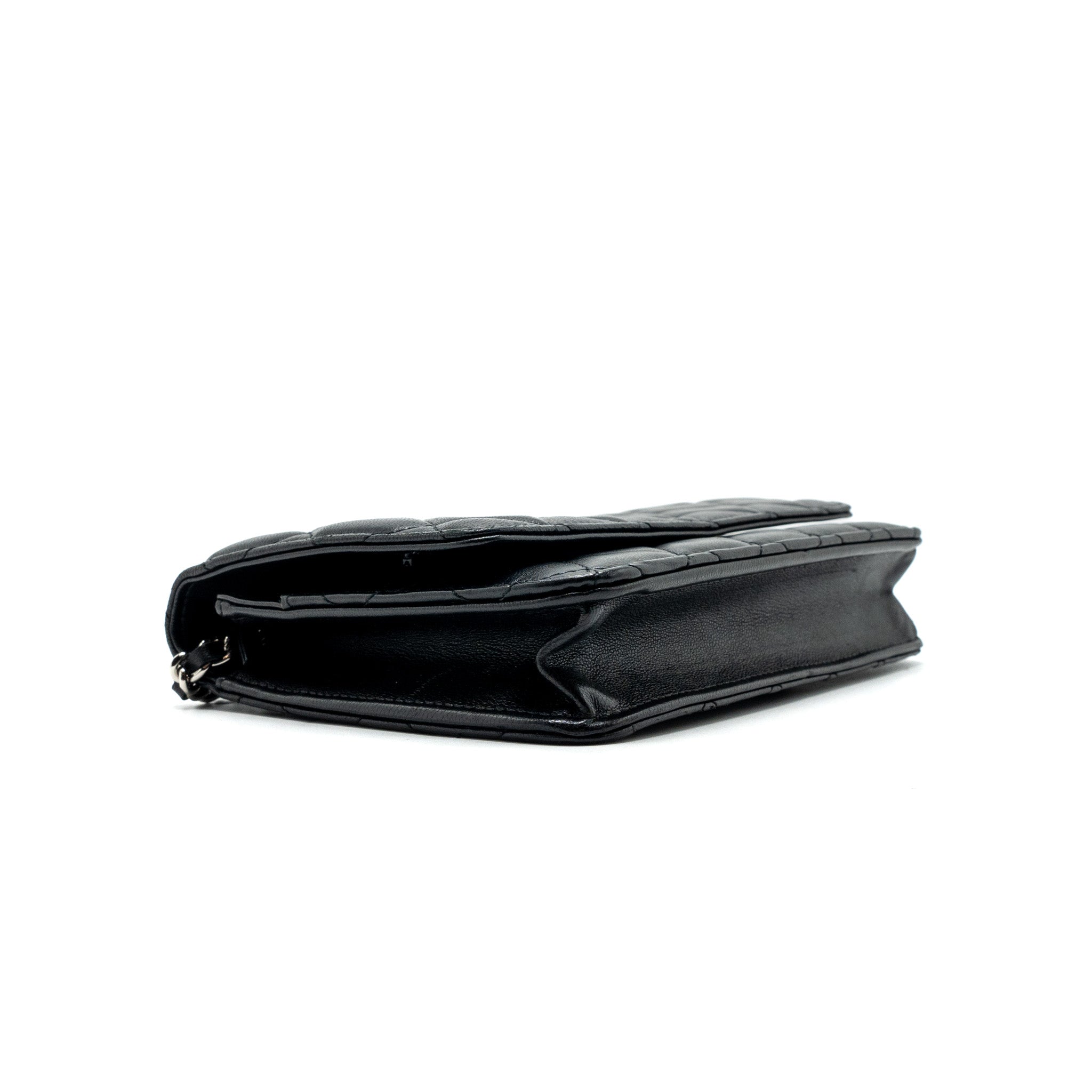 Chanel Classic Wallet on Chain Lambskin Black