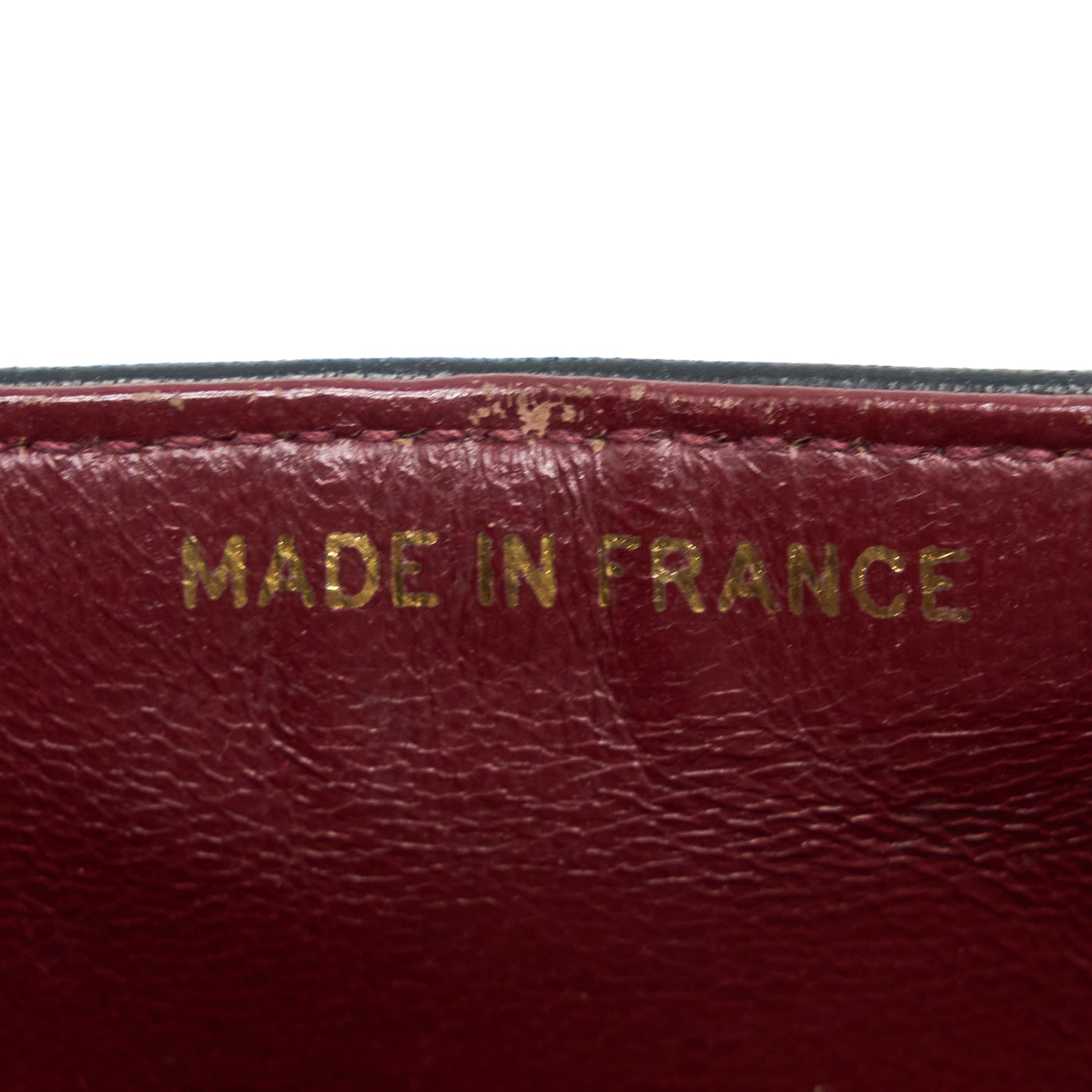 Chanel Vintage Flap Bag Lambskin Black