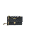 Chanel Medium Classic Double Flap Bag Caviar Black