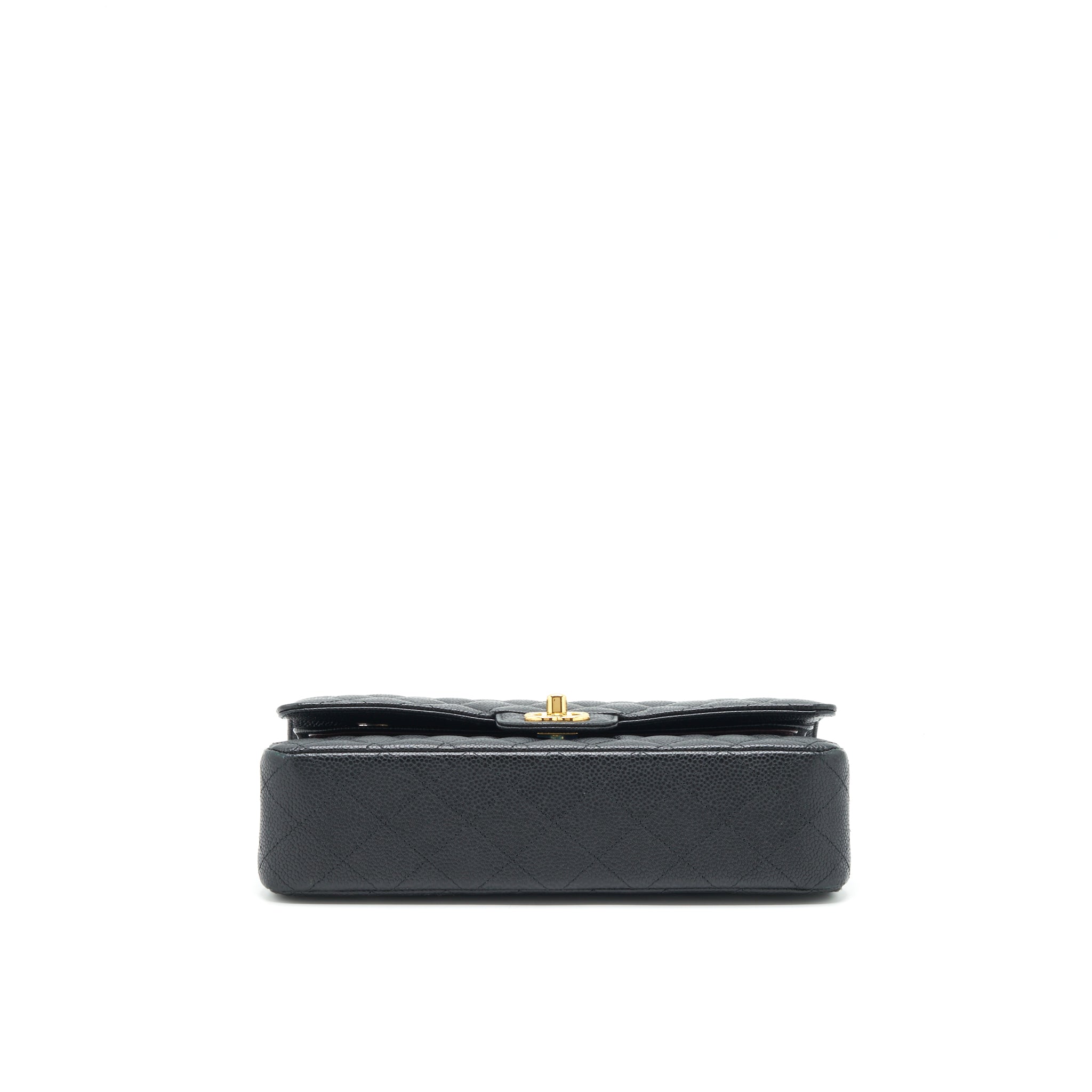 Chanel Medium Classic Double Flap Bag Caviar Black