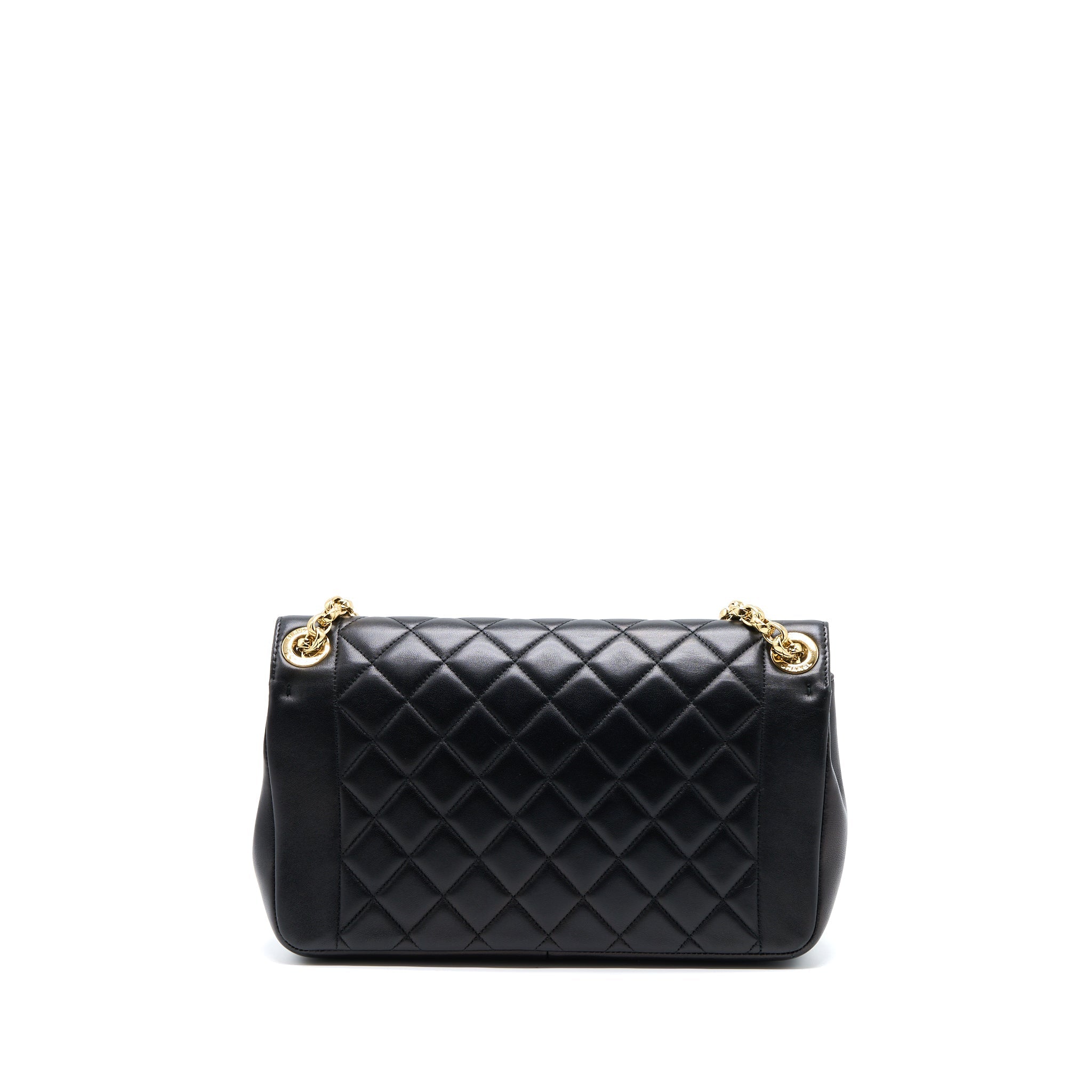 Chanel Seasonal Flap Bag Lambskin Black