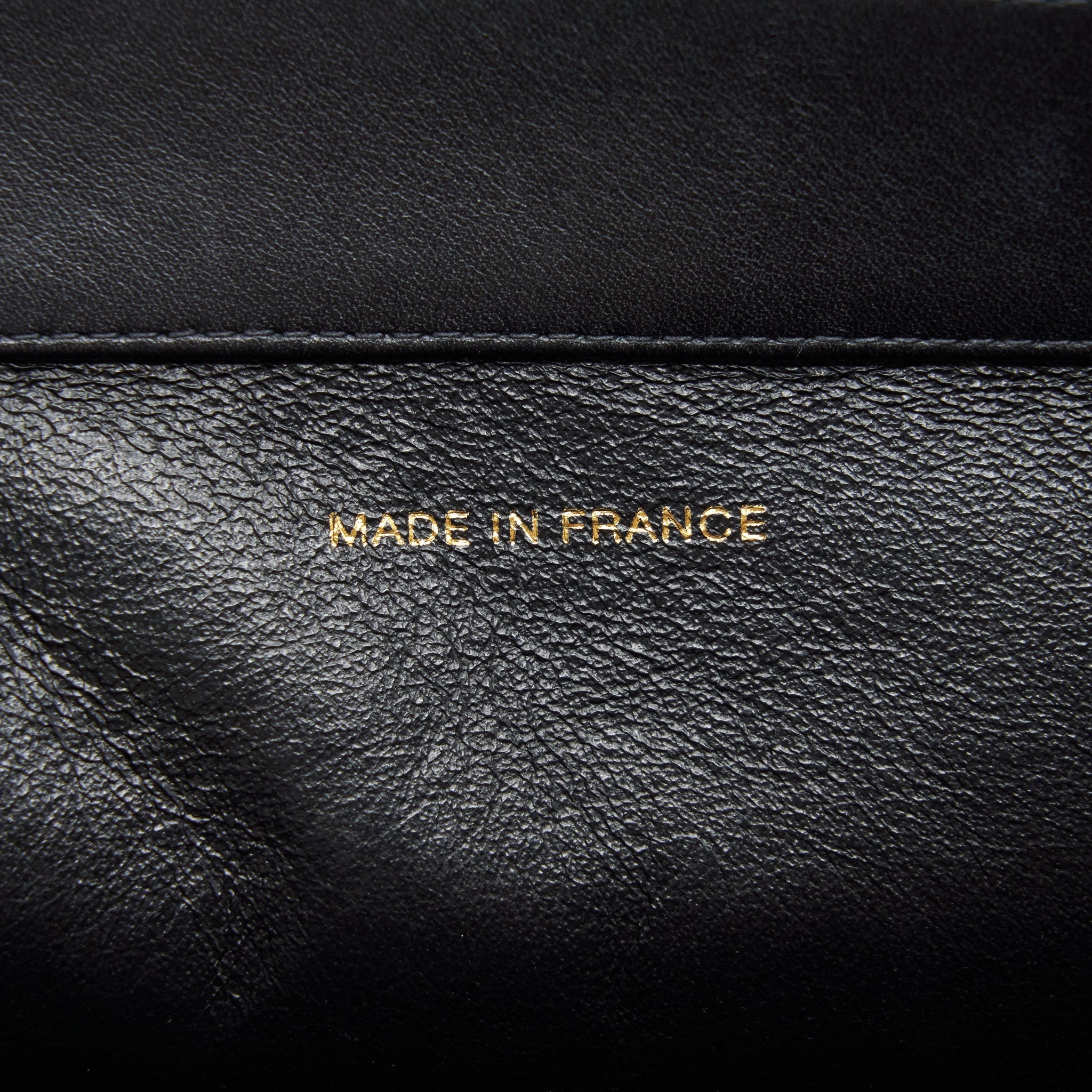 Chanel Vintage CC Timeless Shopping Tote Lambskin Black