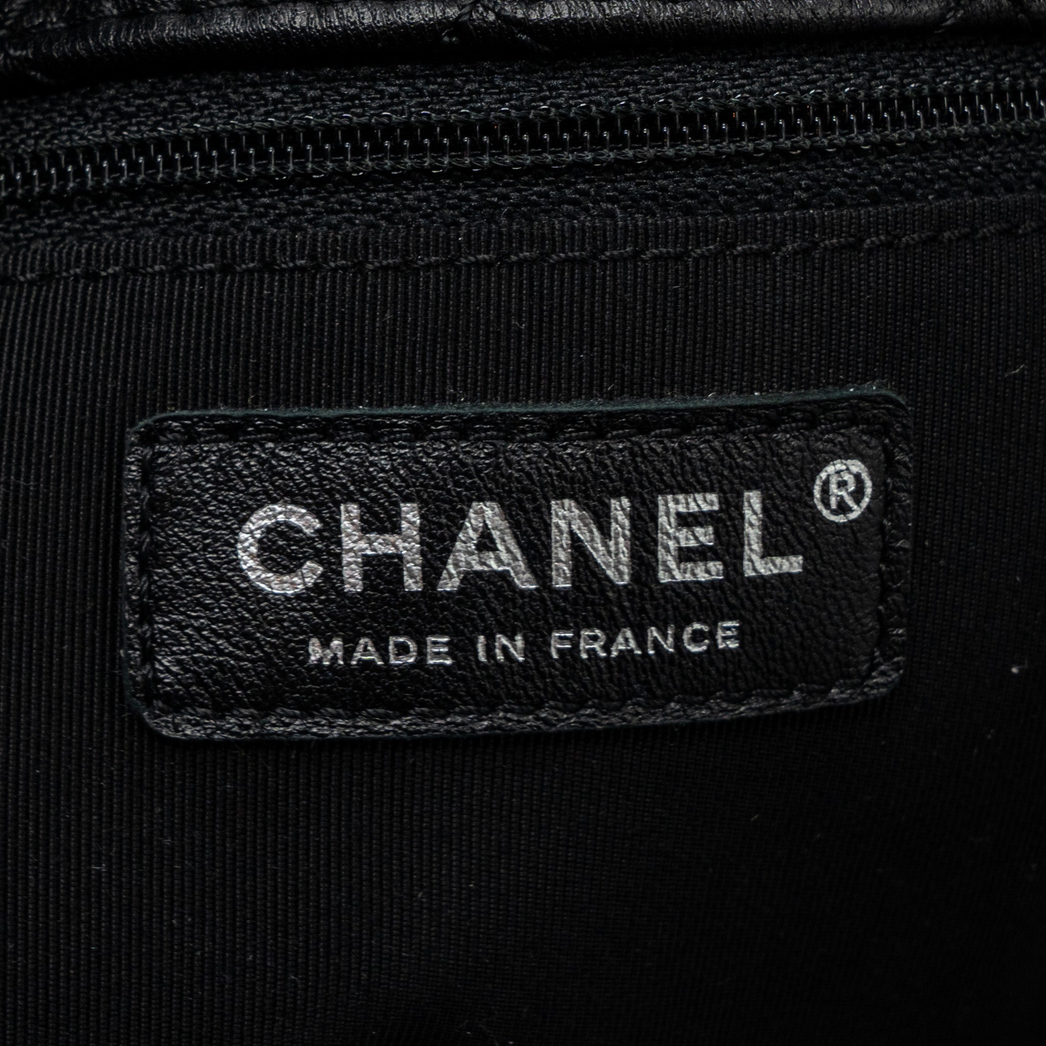 Chanel Bucket Bag Goatskin/Sue Calfskin Black
