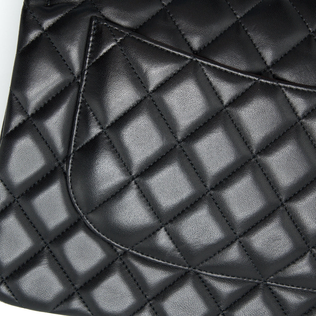 Chanel Jumbo Classic Double Flap Lambskin Black