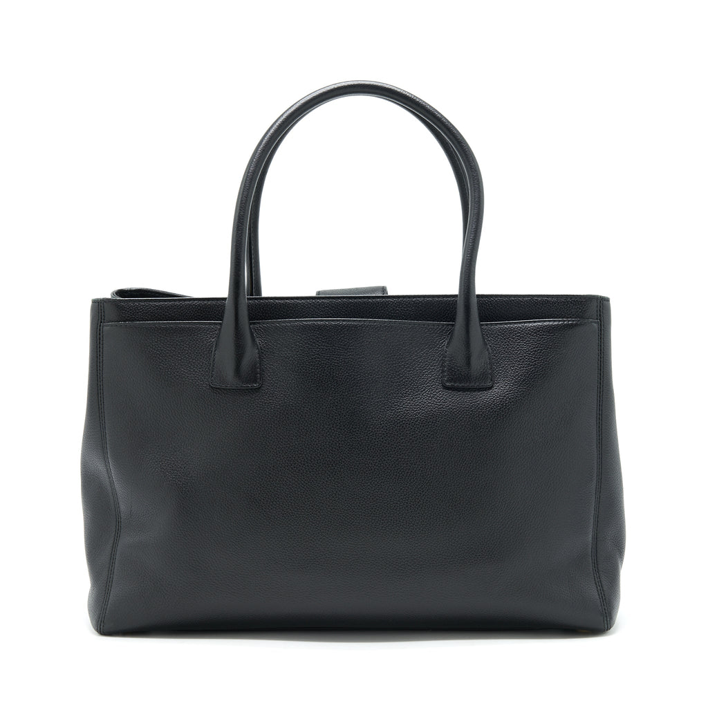 Chanel Cerf Tote bag Grained calfskin black