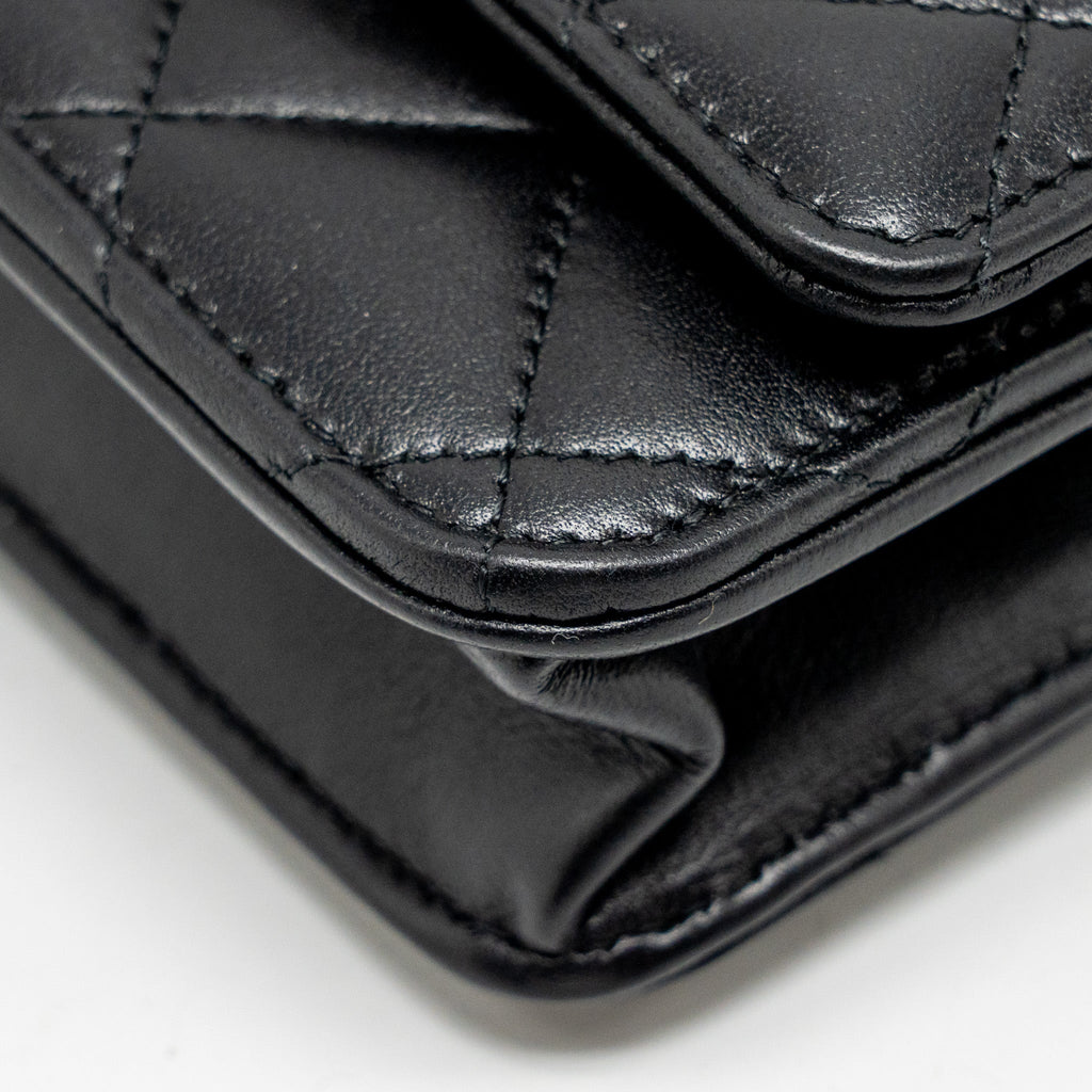 Chanel Classic Wallet On Chain Calfskin Black