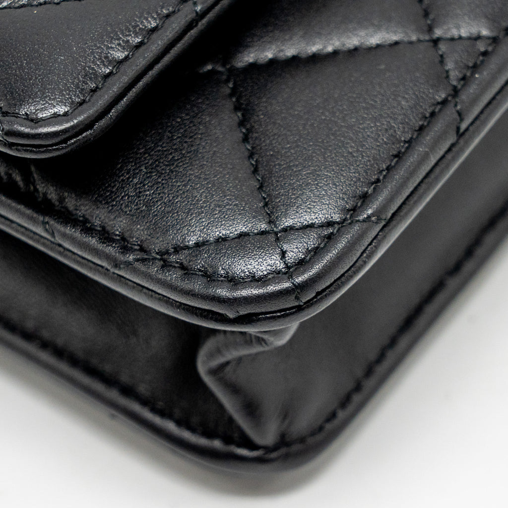 Chanel Classic Wallet On Chain Calfskin Black