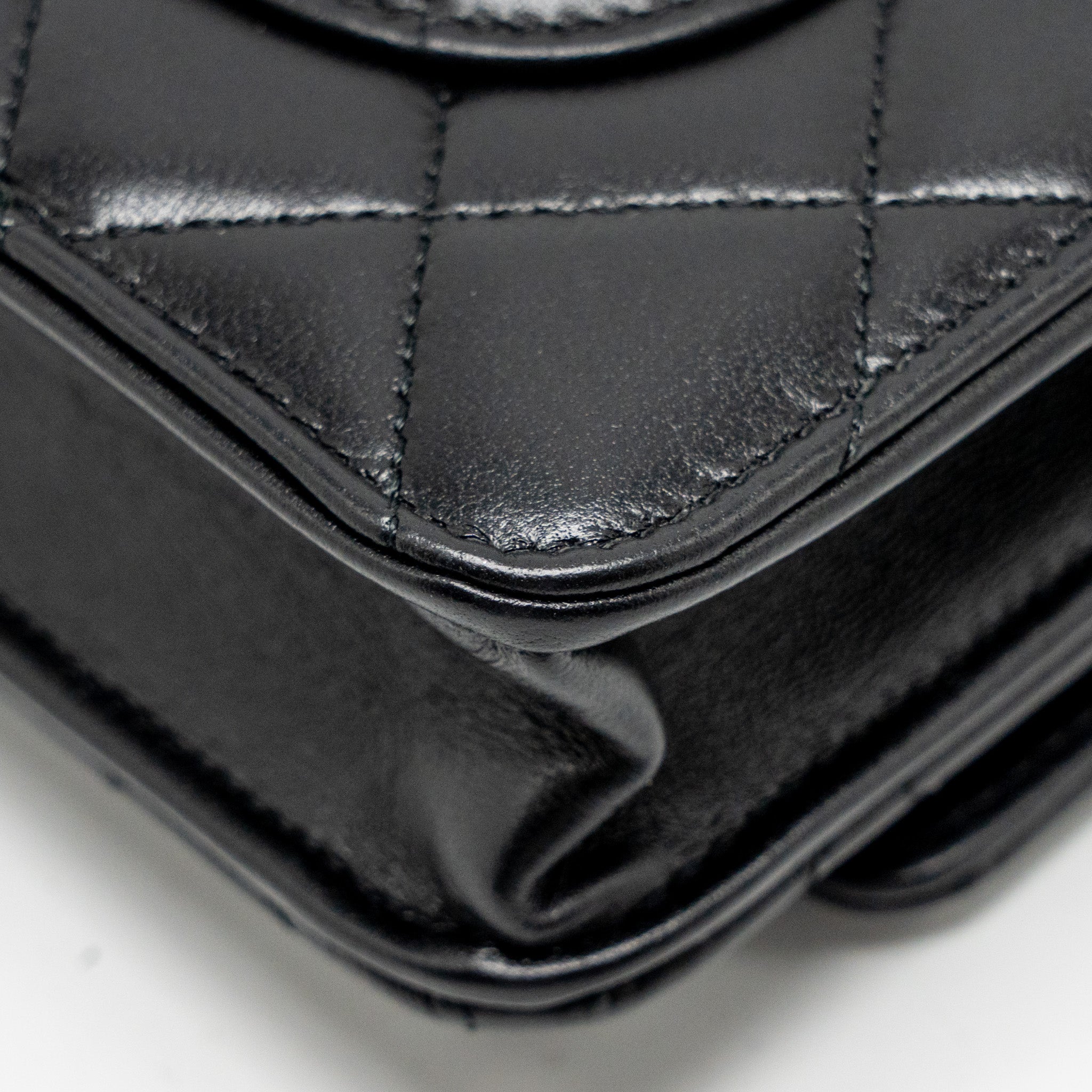Chanel Classic Wallet On Chain Calfskin Black