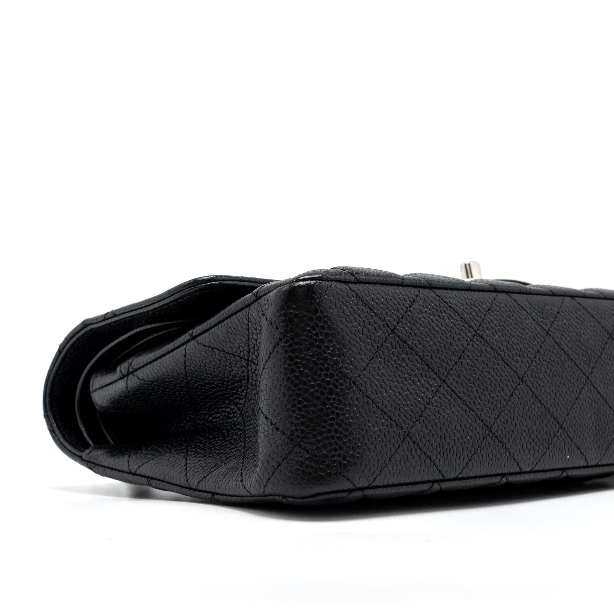 Chanel Medium Classic Double Flap Bag Caviar Black