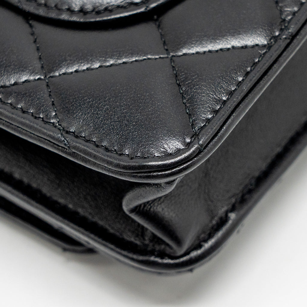 Chanel Classic Wallet On Chain Calfskin Black