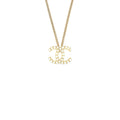 Chanel Pearl CC Logo Necklace Gold Tone