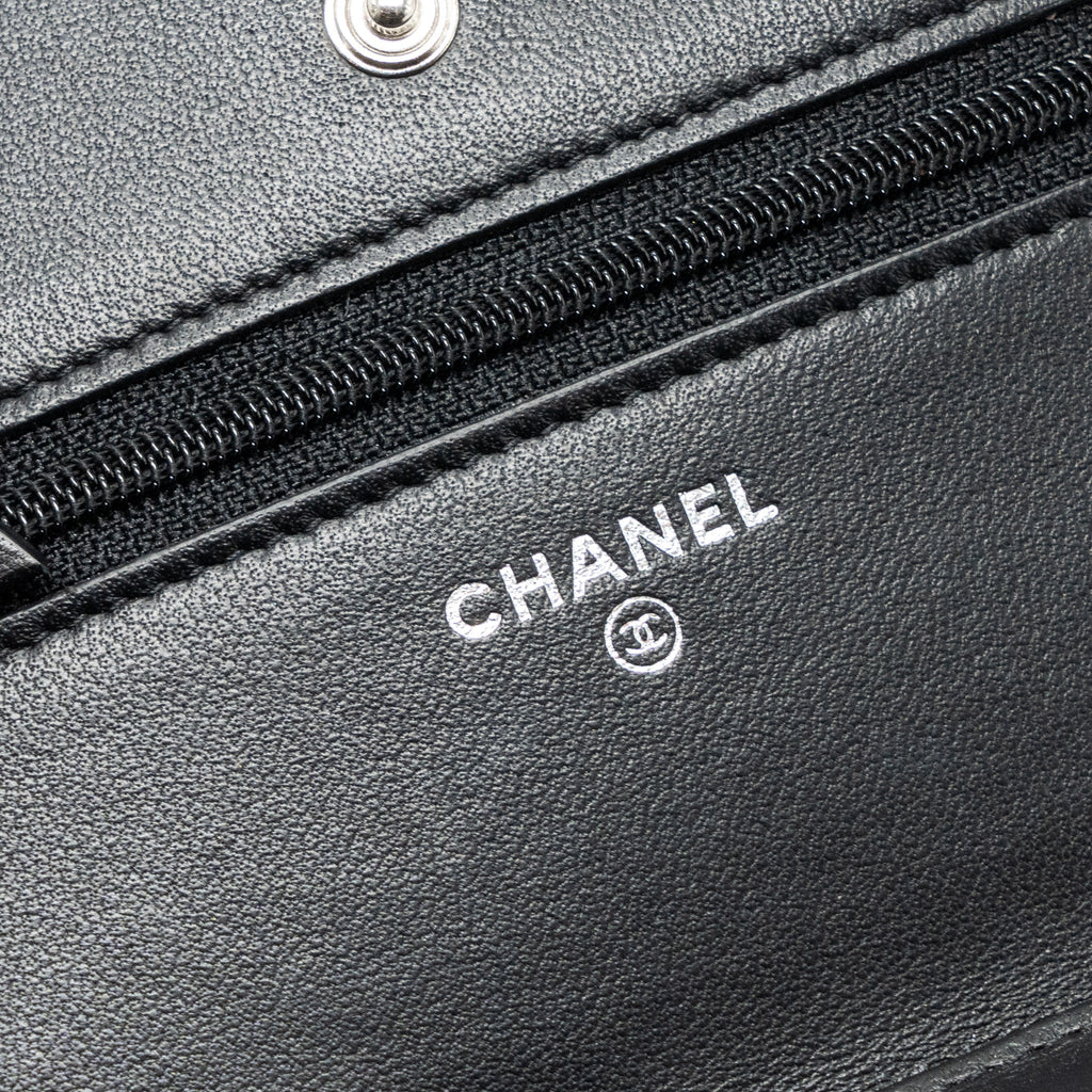 Chanel Classic Wallet on Chain Lambskin Black