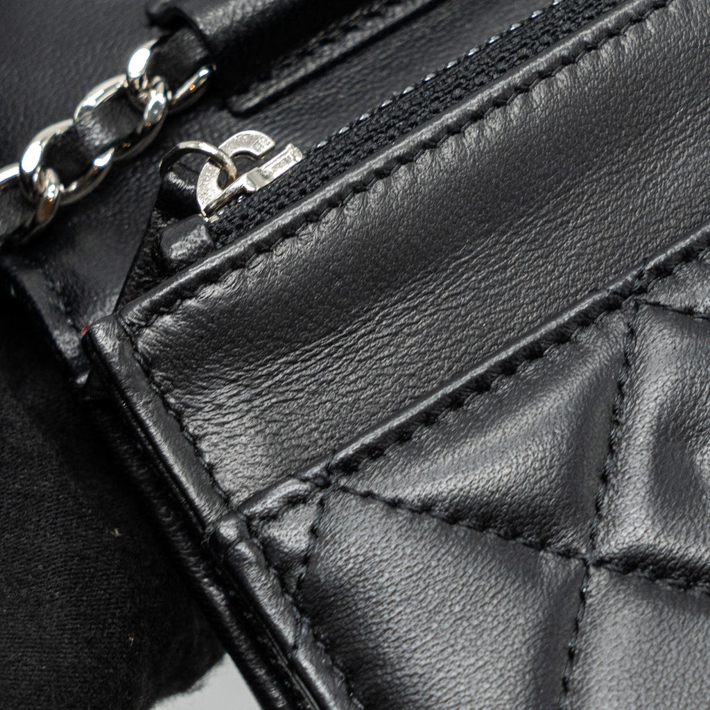 Chanel Classic Wallet on Chain Lambskin Black