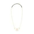 Chanel AirPods Case With Pearl Chain White L