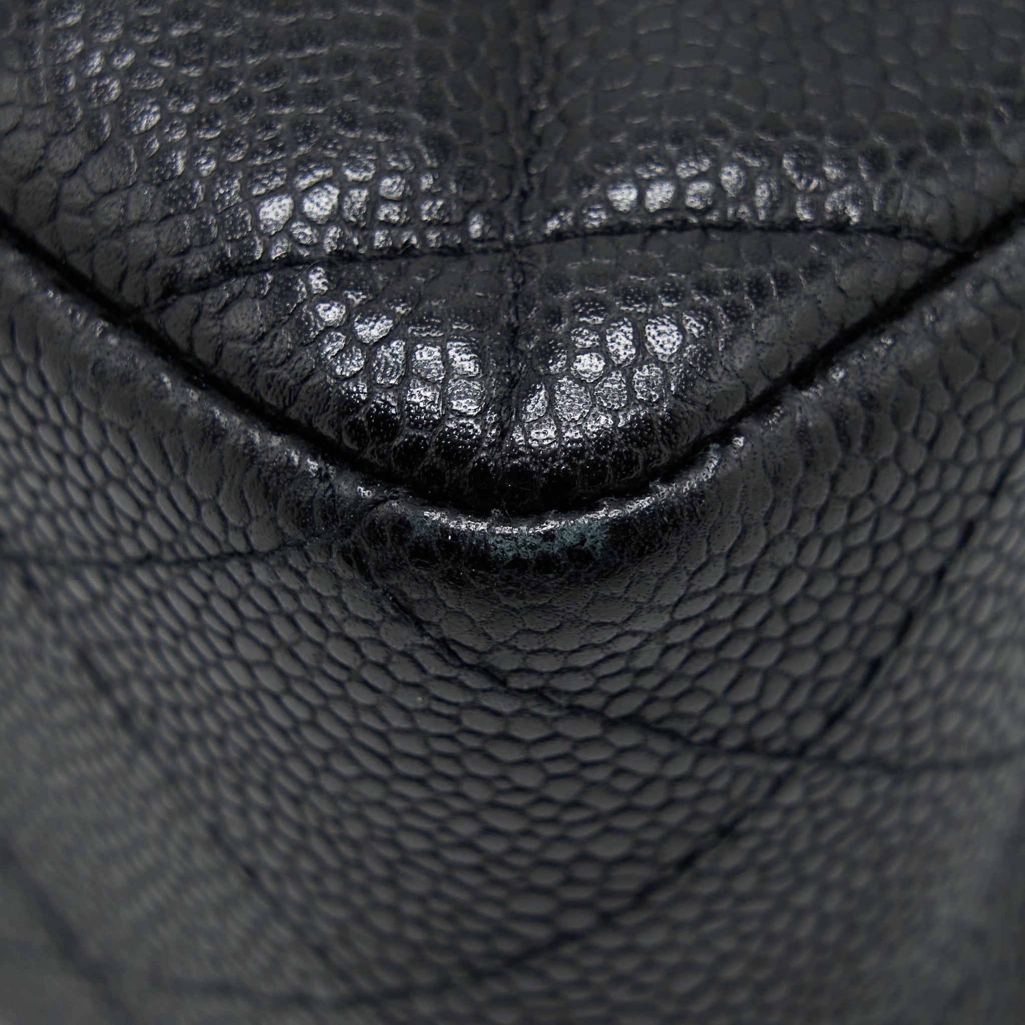 Chanel Jumbo Single Flap Bag Caviar Black
