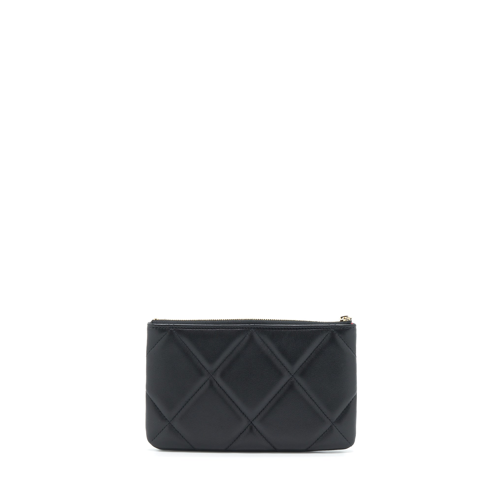 Chanel 19 Pouch Lambskin Black