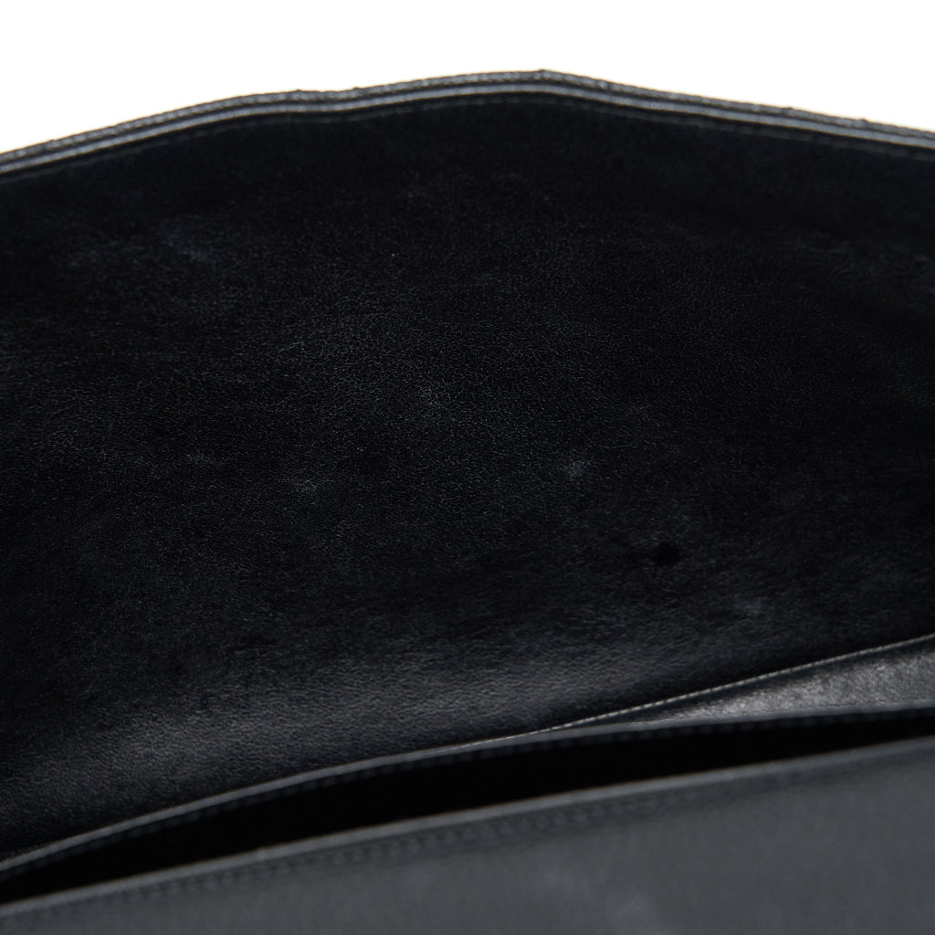 Chanel Jumbo Single Flap Bag Caviar Black