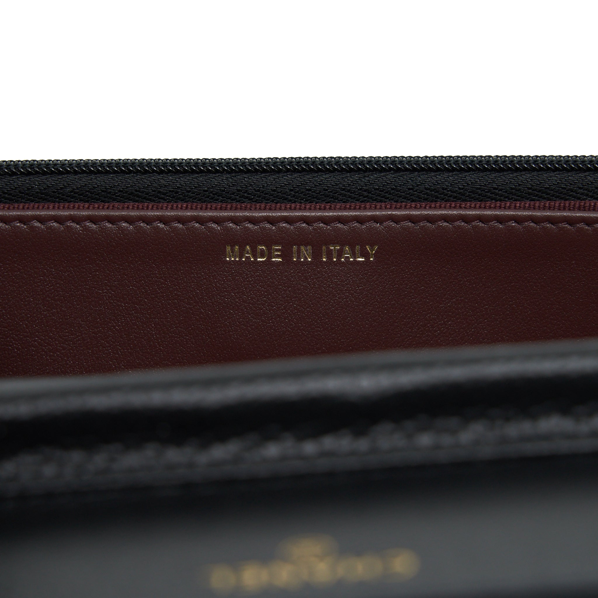 Chanel Class Wallet On Chain Caviar Black  (Microchip)