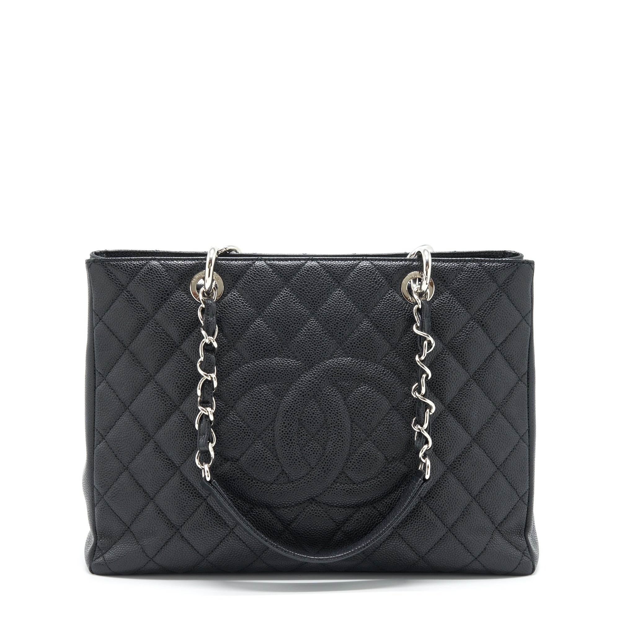 Chanel Grand Shopping Tote Caviar Black