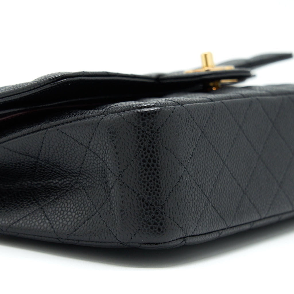 Chanel Medium Classic Flap Bag Caviar Black