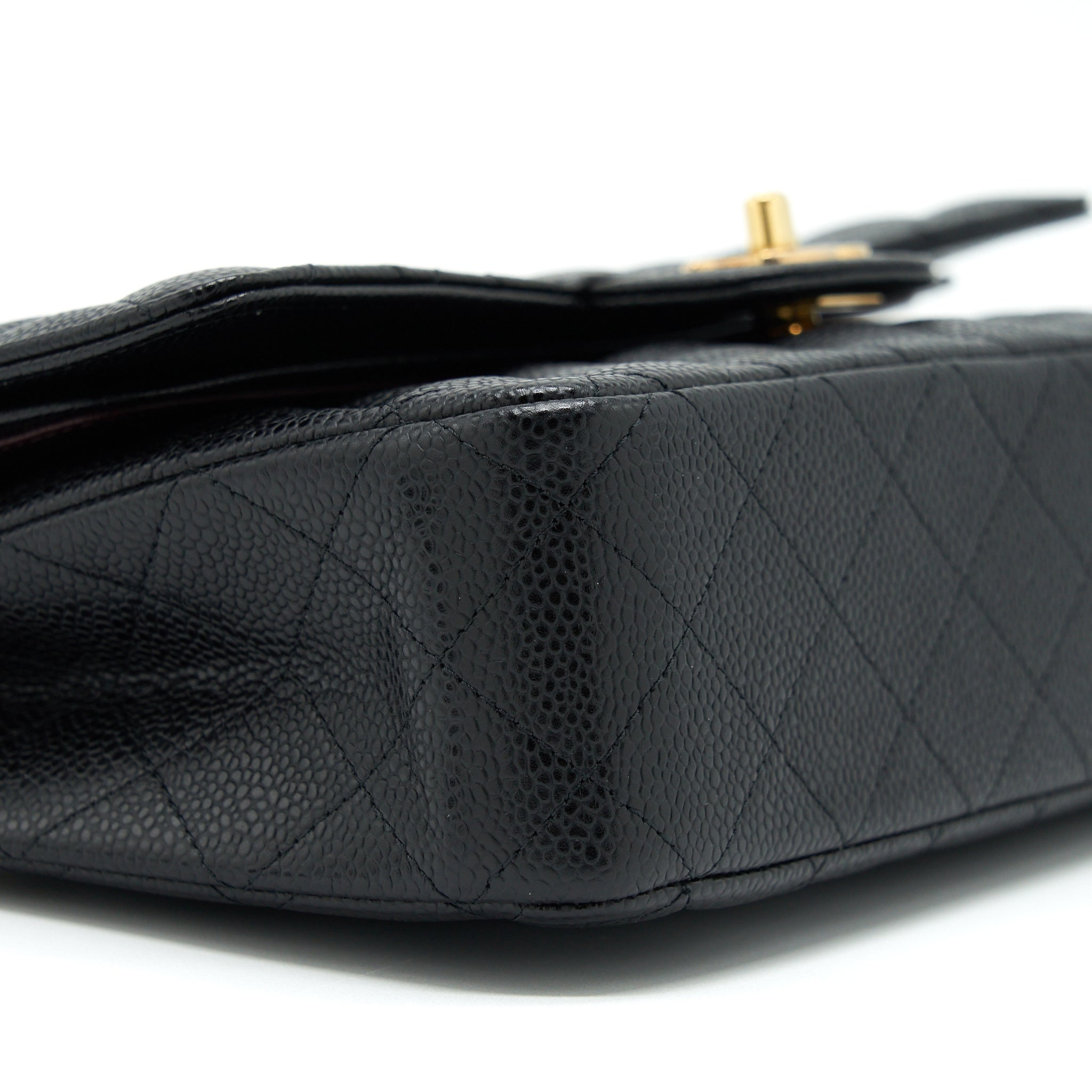 Chanel Medium Classic Flap Bag Caviar Black