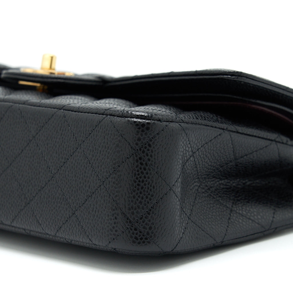 Chanel Medium Classic Flap Bag Caviar Black