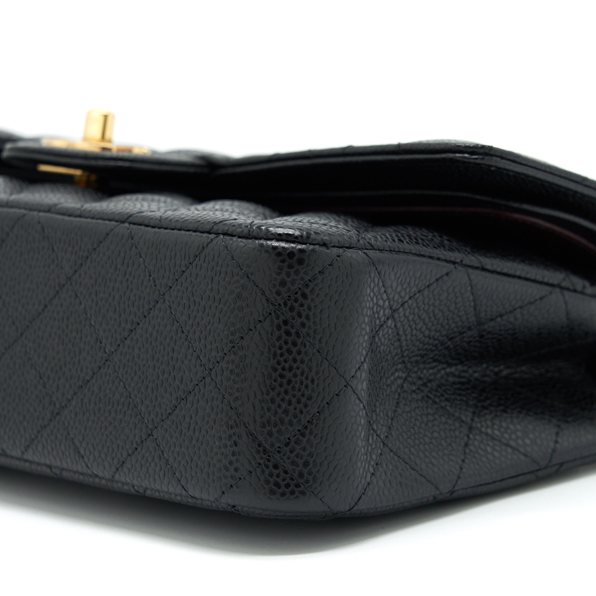 Chanel Medium Classic Flap Bag Caviar Black