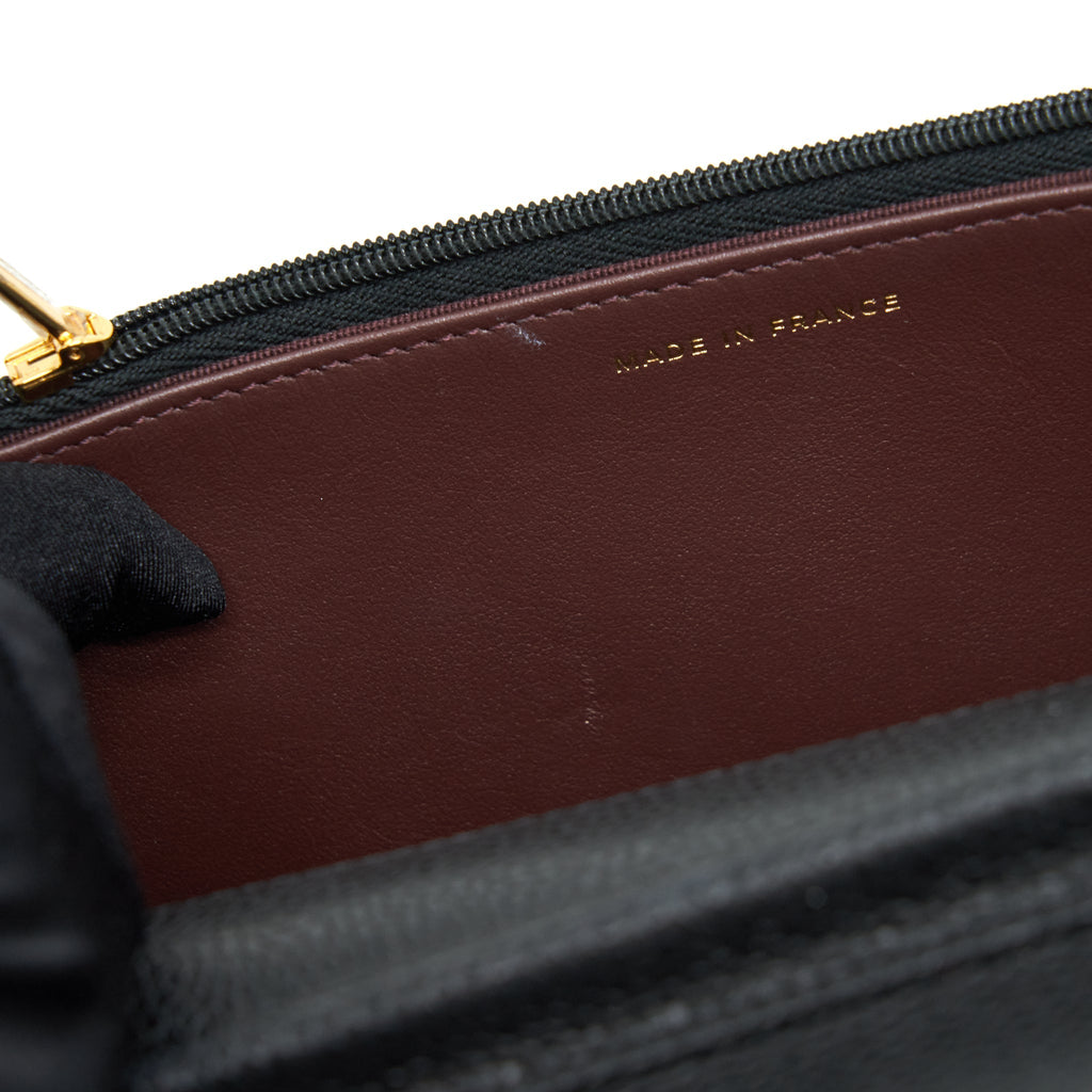 Chanel Classic Wallet On Chain Caviar Black