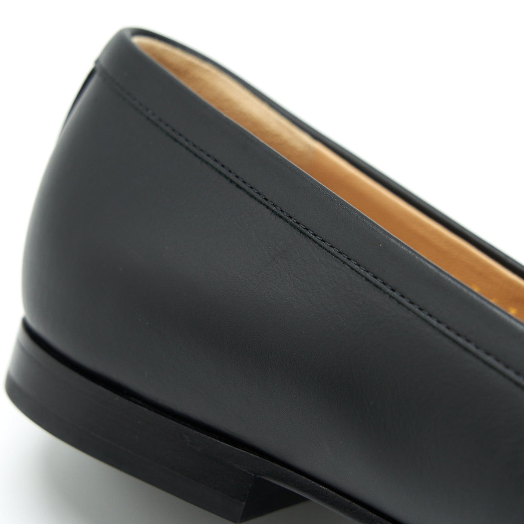 Chanel Size 37 Detailed CC Logo Loafer Black