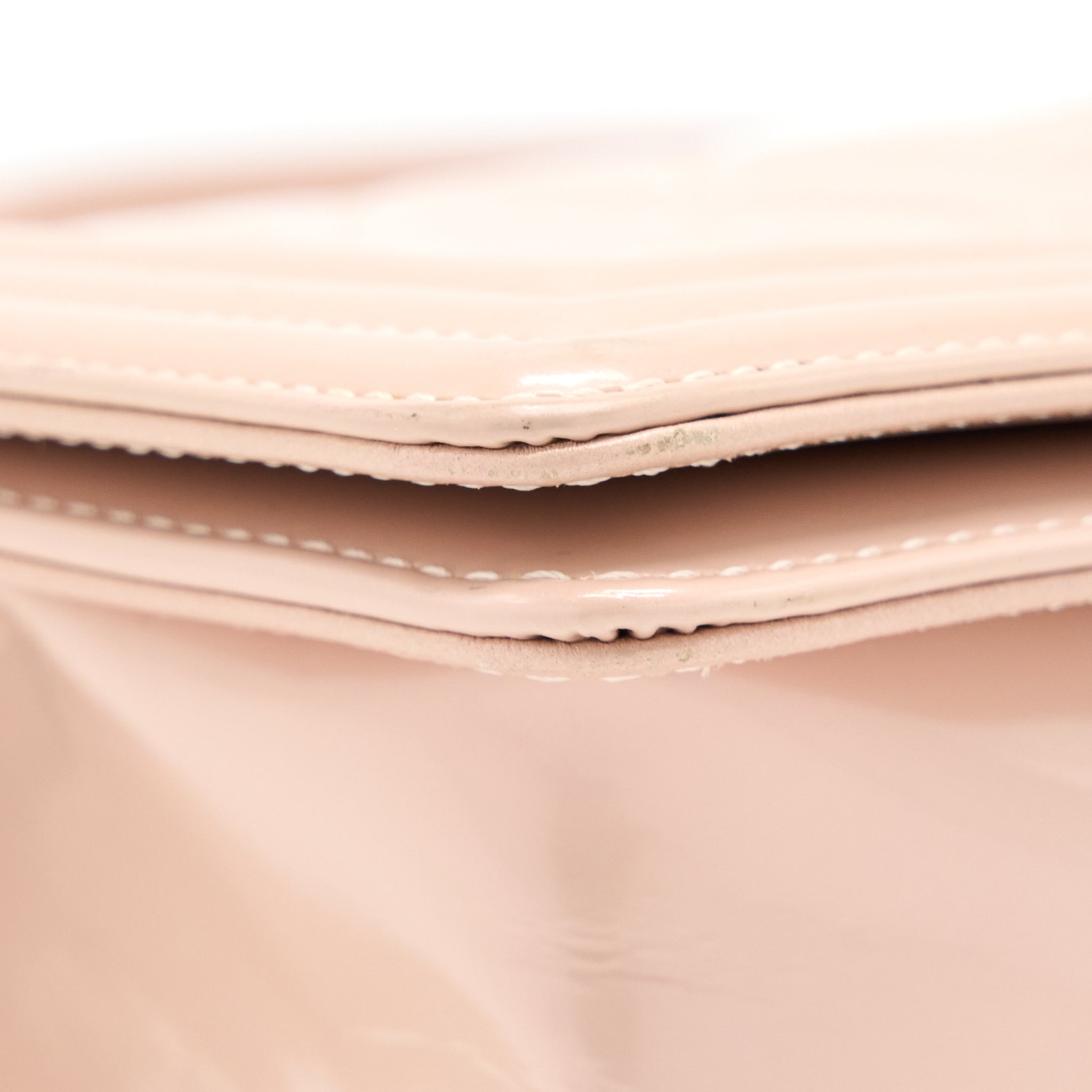 Chanel Small Boy Bag Patent Leather Light Pink L