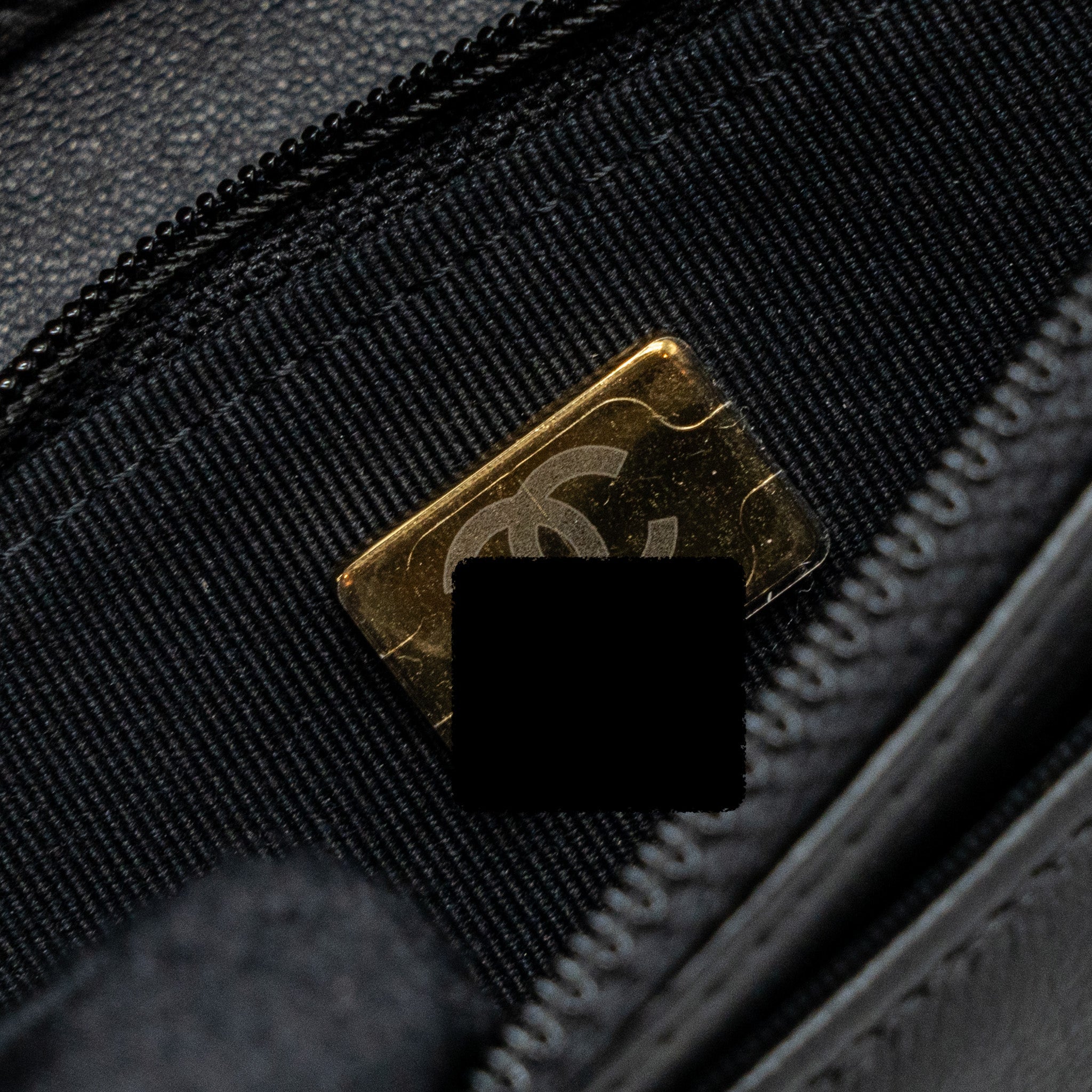 Chanel Boy Wallet On Chain Lambskin Black (Microchip)
