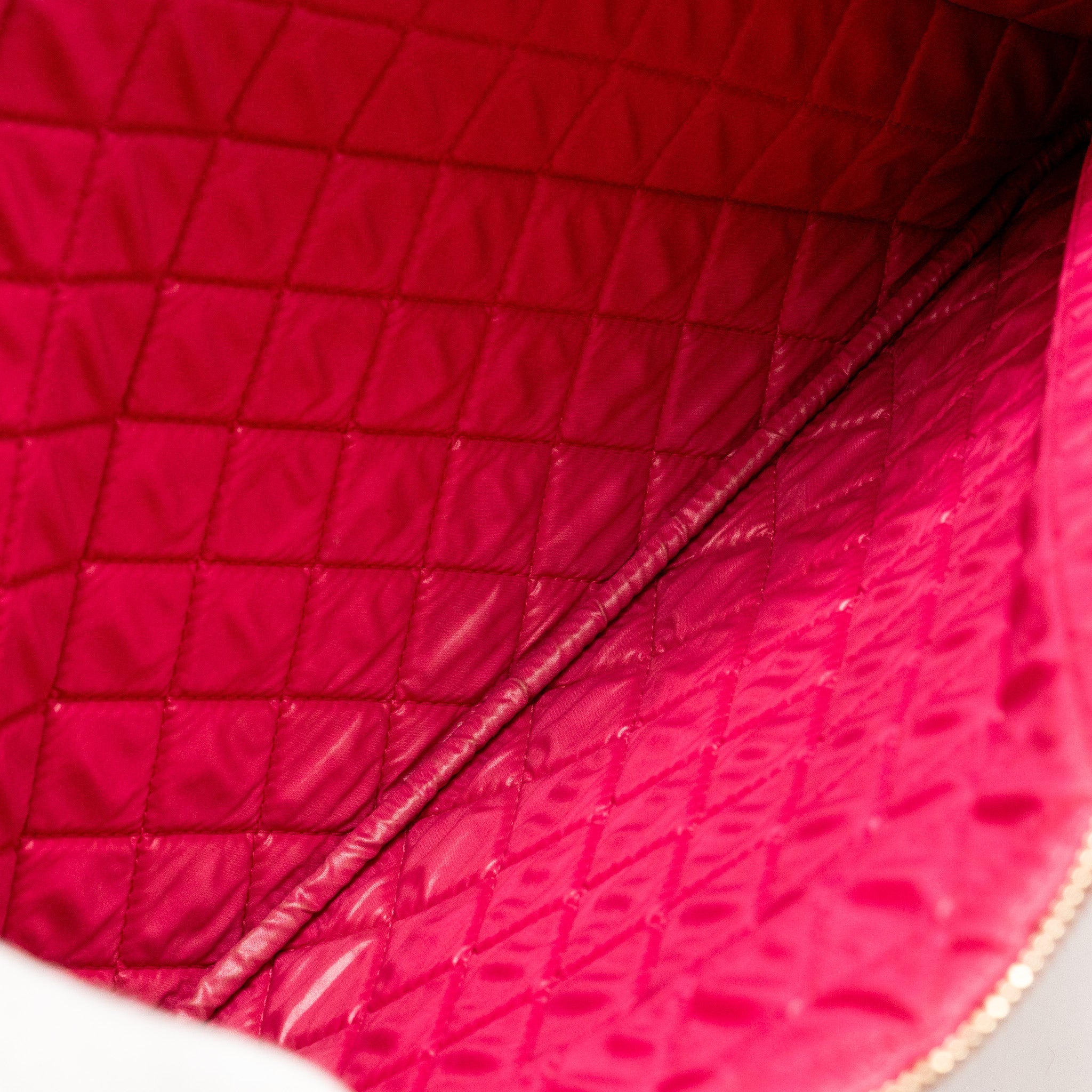 Chanel Large Boy O Case Zip Pouch Caviar Pink L
