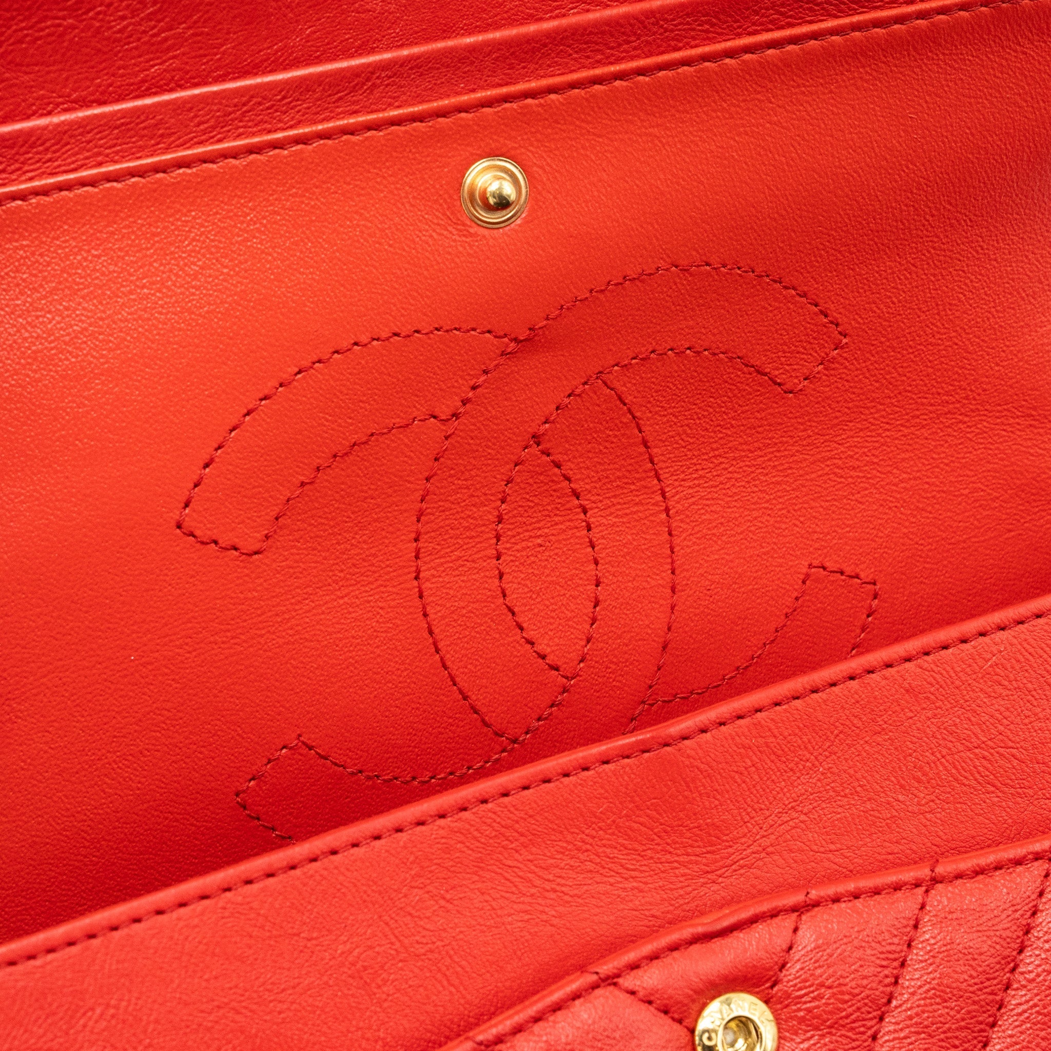 Chanel Small 2.55 Reissue Flap Bag Chevron Calfskin Red