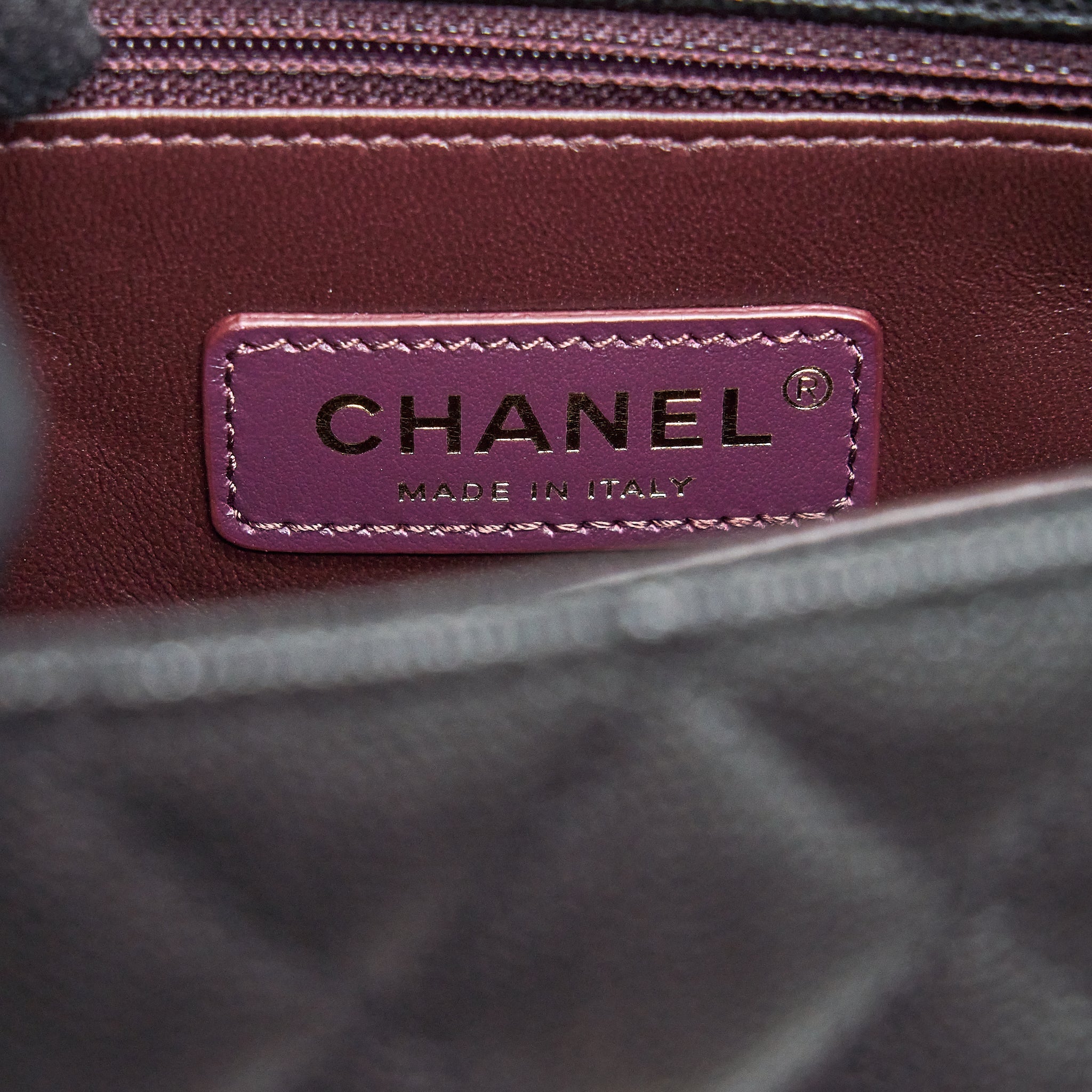 Chanel Small Coco Handle Caviar Black L