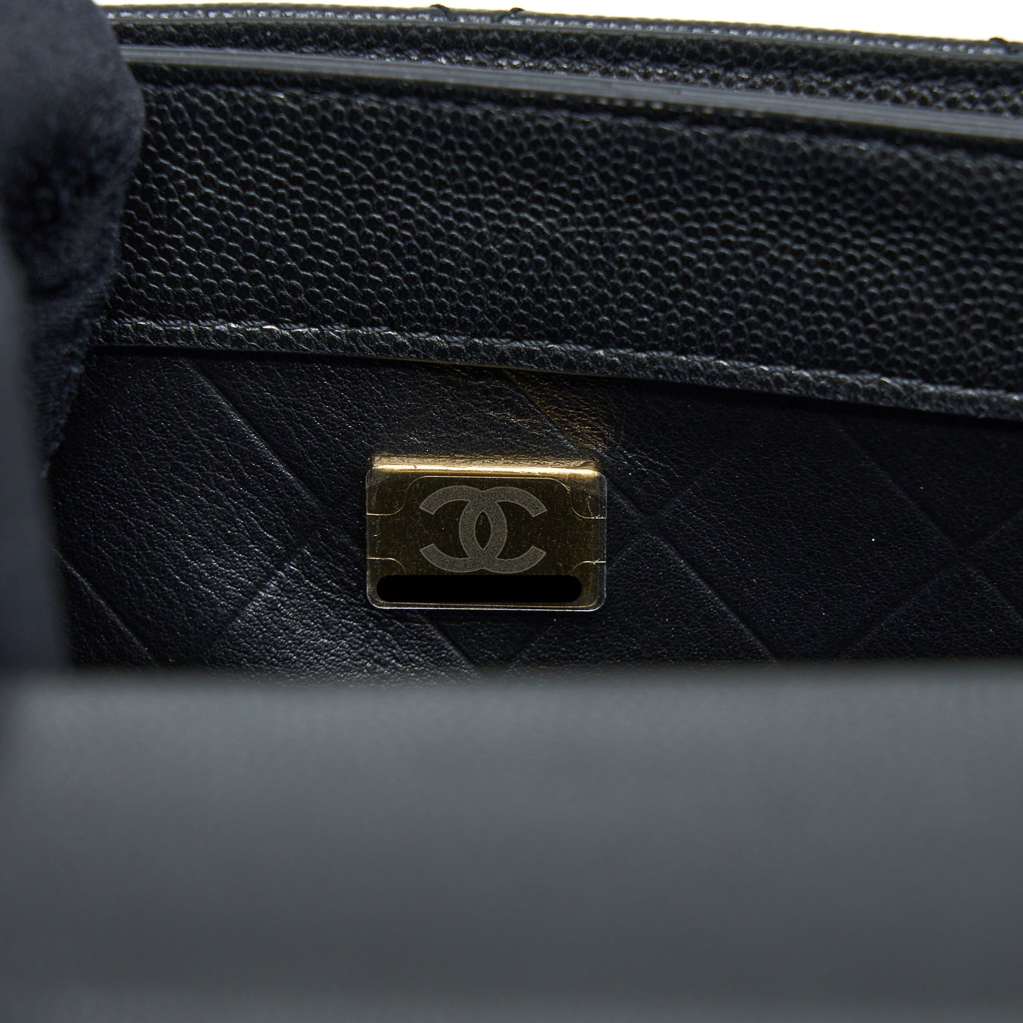 Chanel 22B Round Messenger Bag Grained Calfskin Black Brushed  (Microchip)