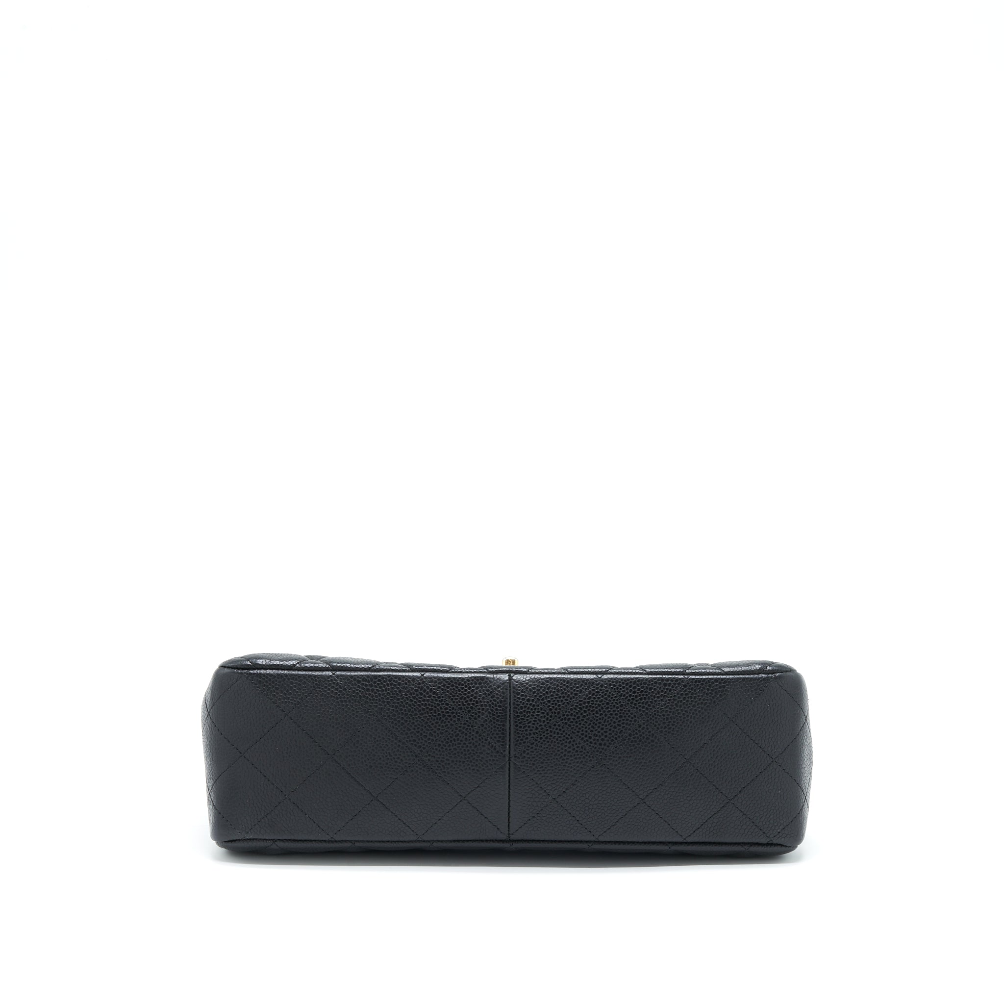 Chanel Jumbo Single Flap Bag Caviar Black