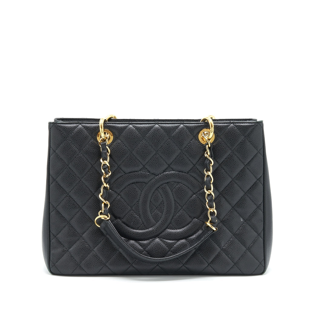 Chanel Grand Shopping Tote Caviar Black