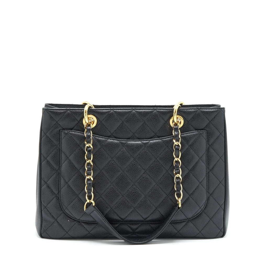 Chanel Grand Shopping Tote Caviar Black