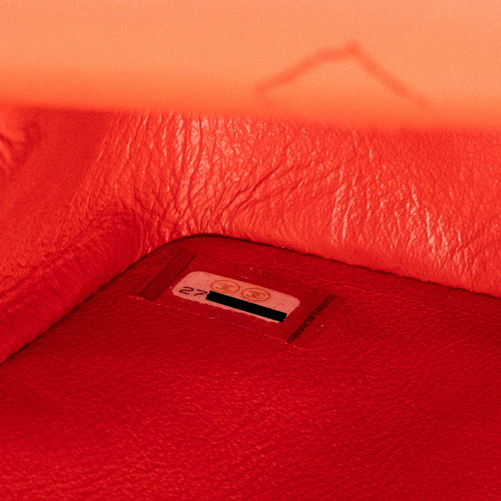 Chanel Small 2.55 Reissue Flap Bag Chevron Calfskin Red