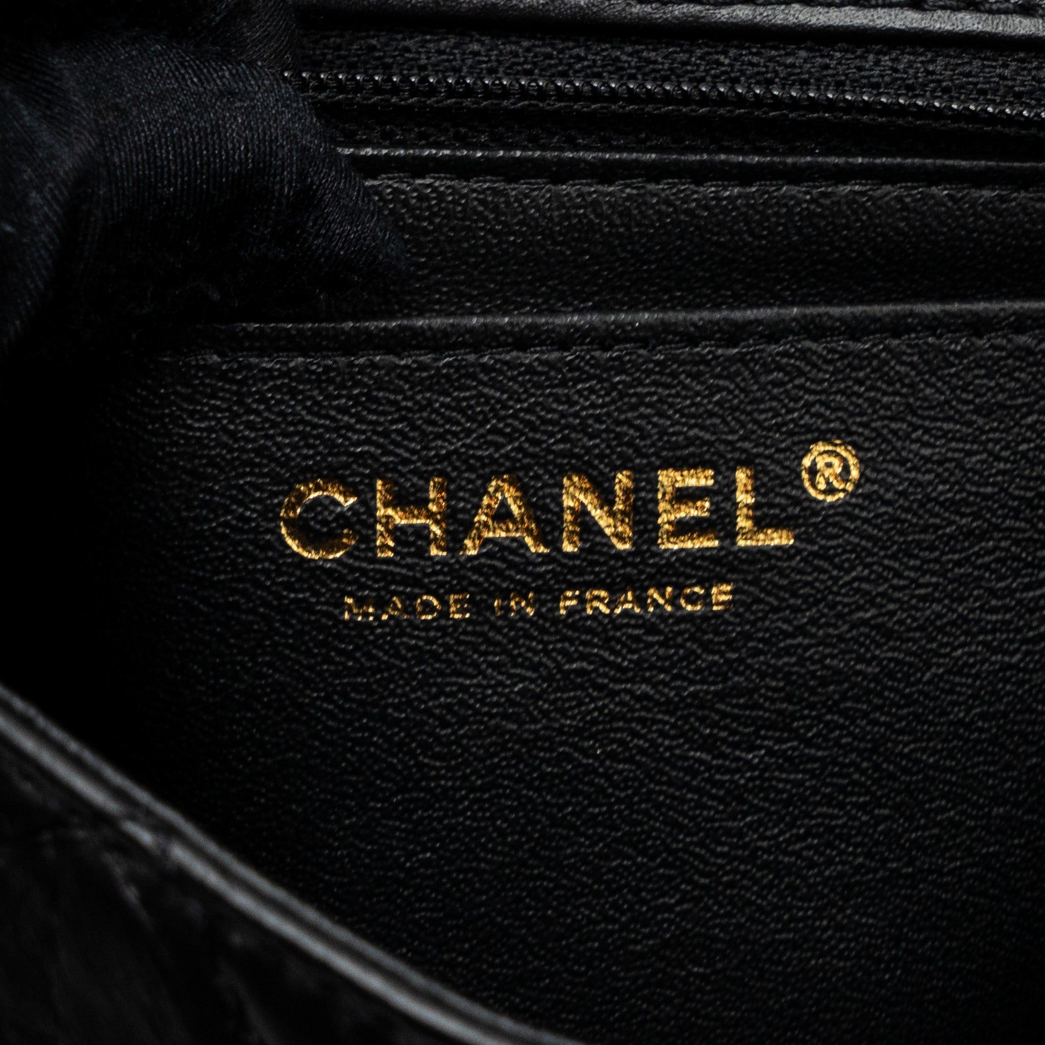 Chanel Mini 2.55 Reissue Flap Bag Aged Calfskin Black