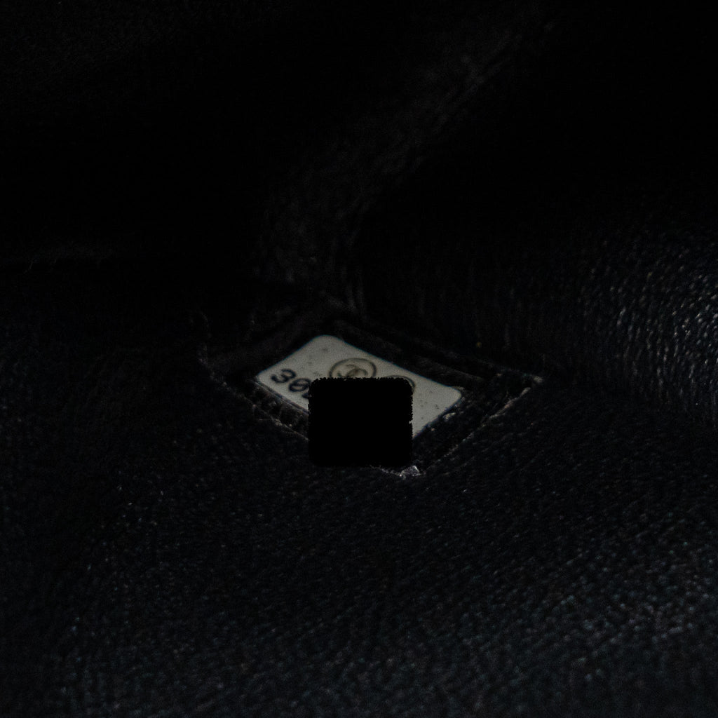 Chanel Mini 2.55 Reissue Flap Bag Aged Calfskin Black