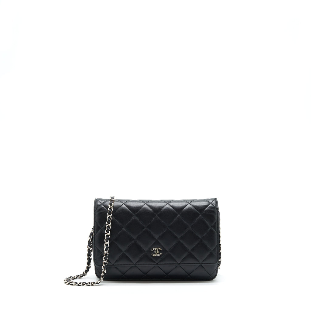 Chanel Wallet On Chain Lambskin Black