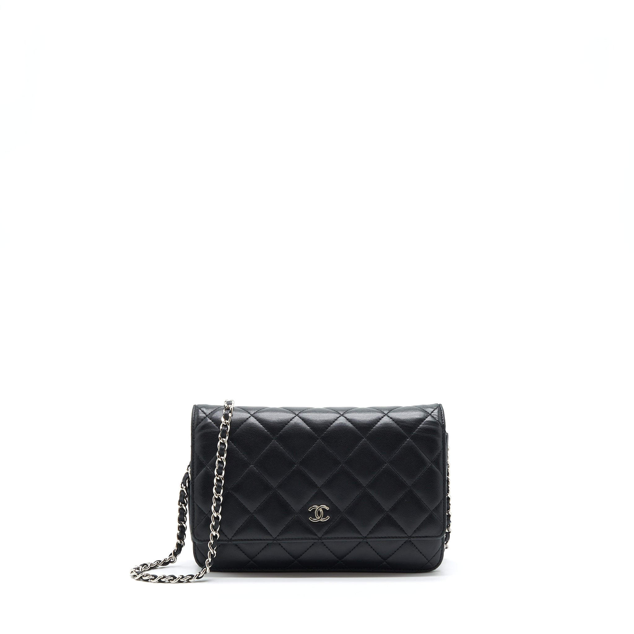Chanel Wallet On Chain Lambskin Black