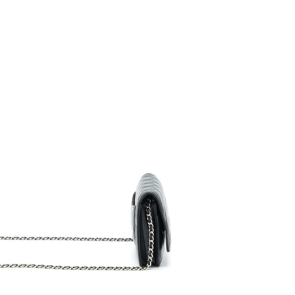 Chanel Wallet On Chain Lambskin Black