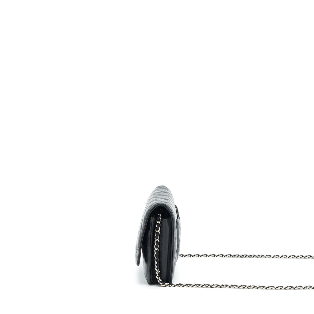 Chanel Wallet On Chain Lambskin Black
