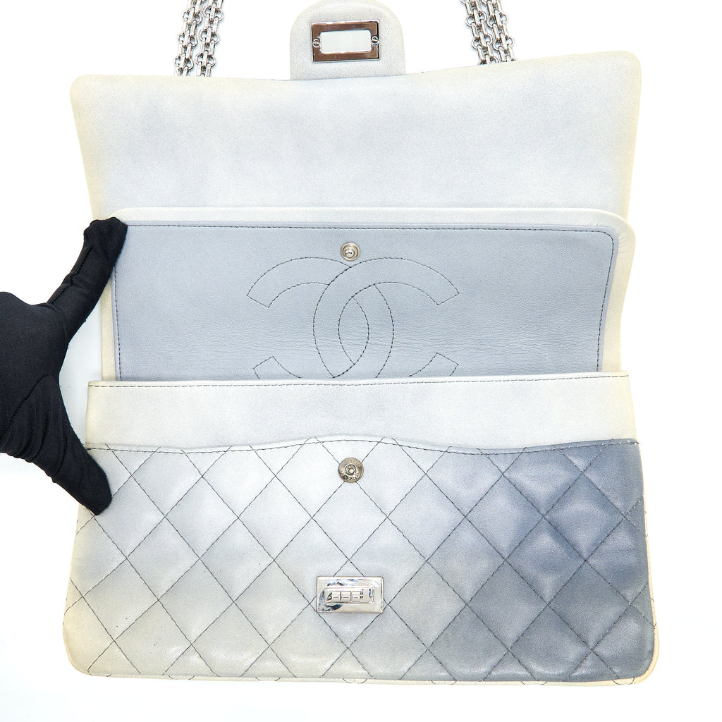Chanel 2.55 226 Reissue Flap Bag Lambskin Ombre Grey