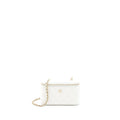 Chanel Long Vanity With Chain Caviar White L (Microchip)