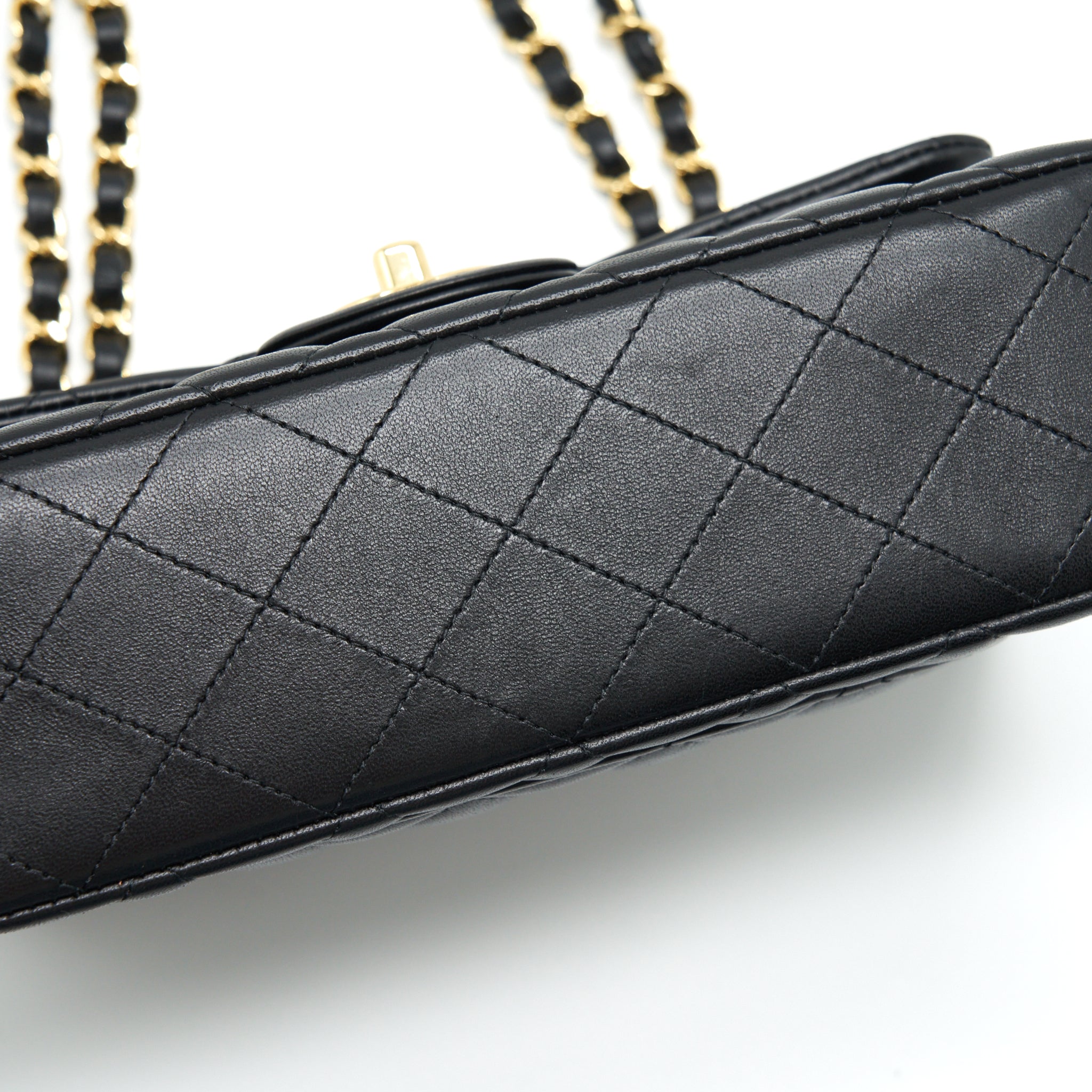 Chanel Small Classic Double Flap Bag Lambskin Black