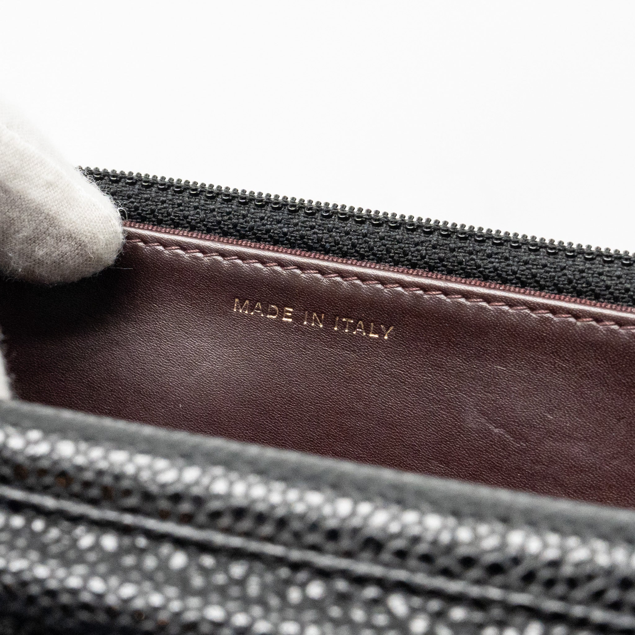 CHANEL Classic Wallet On Chain Caviar Black